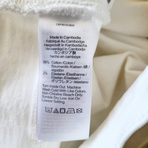 Madewell The High-Rise Perfect Vintage Jean in White - Picture 9 of 10